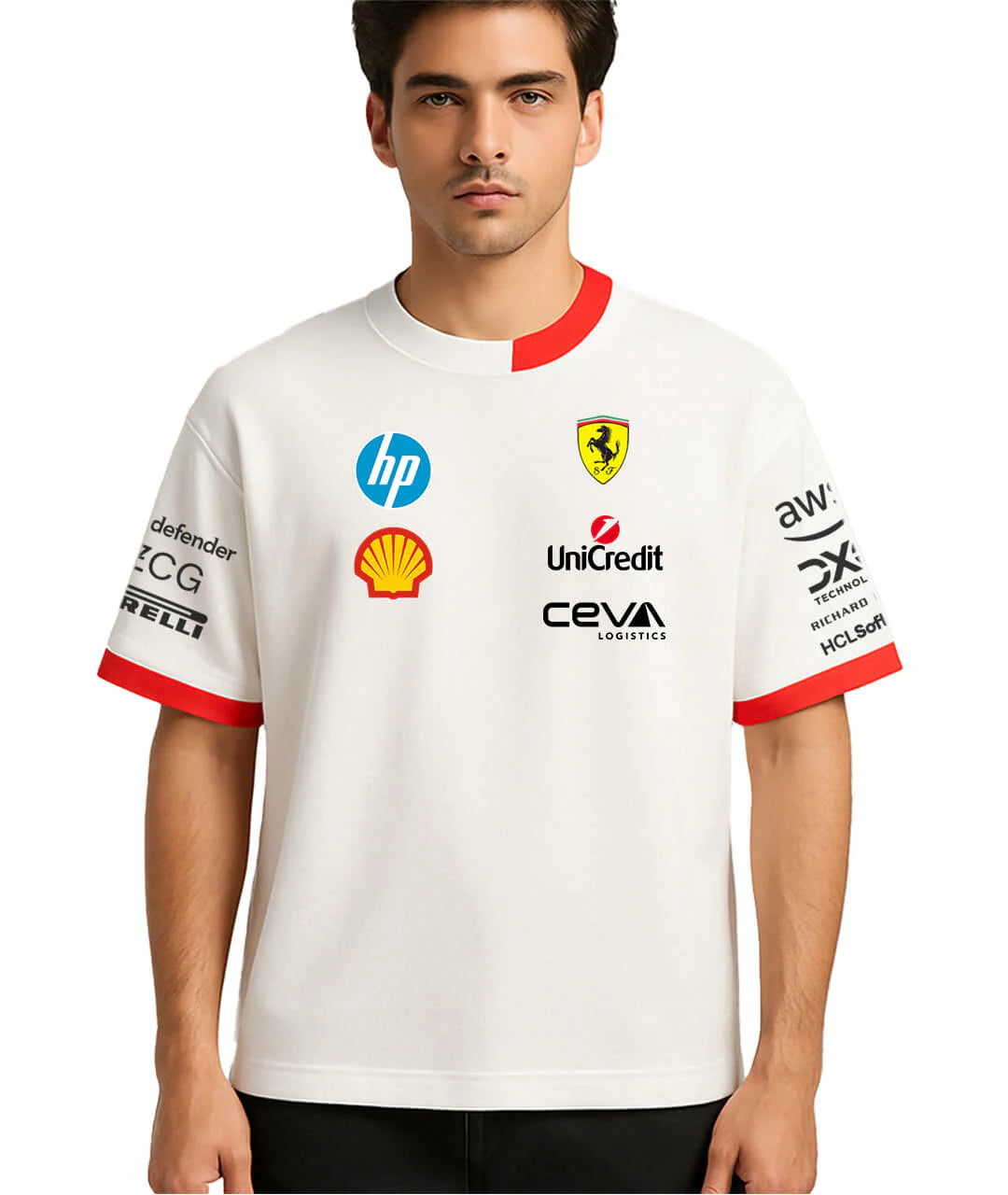 T-SHIRT SCUDERIA FERRARI 2025