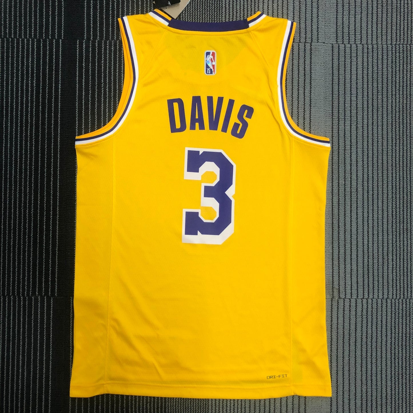 MAILLOT ICON LOS ANGELES LAKERS 75EME ANNIVERSAIRE ANTHONY DAVIS