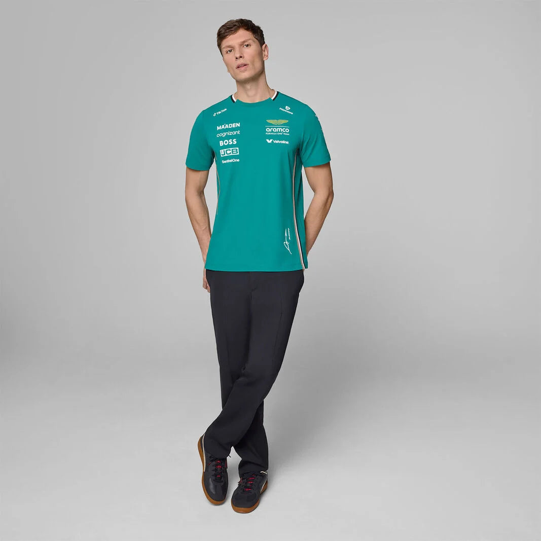 MAILLOT PILOTE ASTON MARTIN 2025 ALONSO
