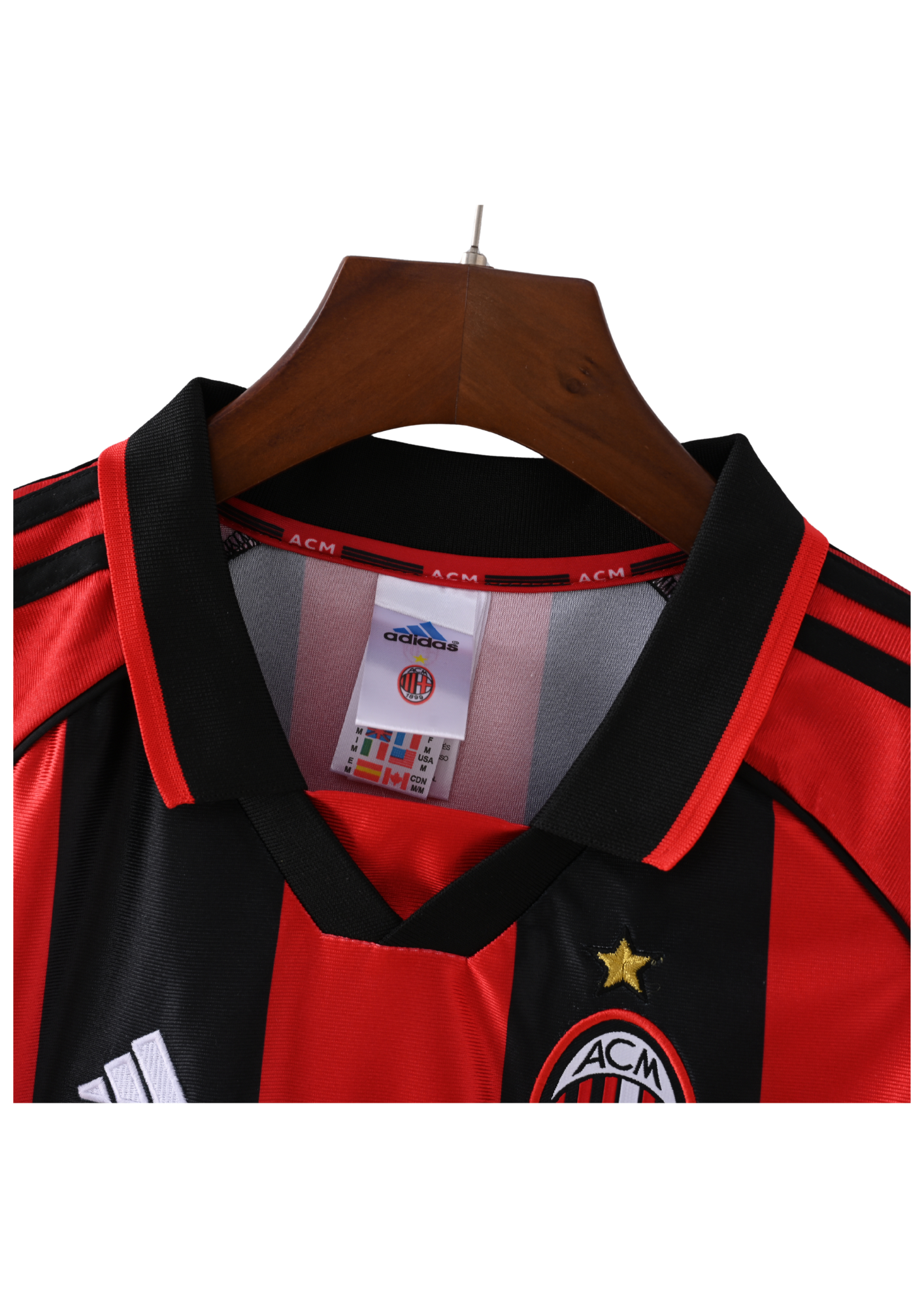 MAILLOT DOMICILE AC MILAN 98/99