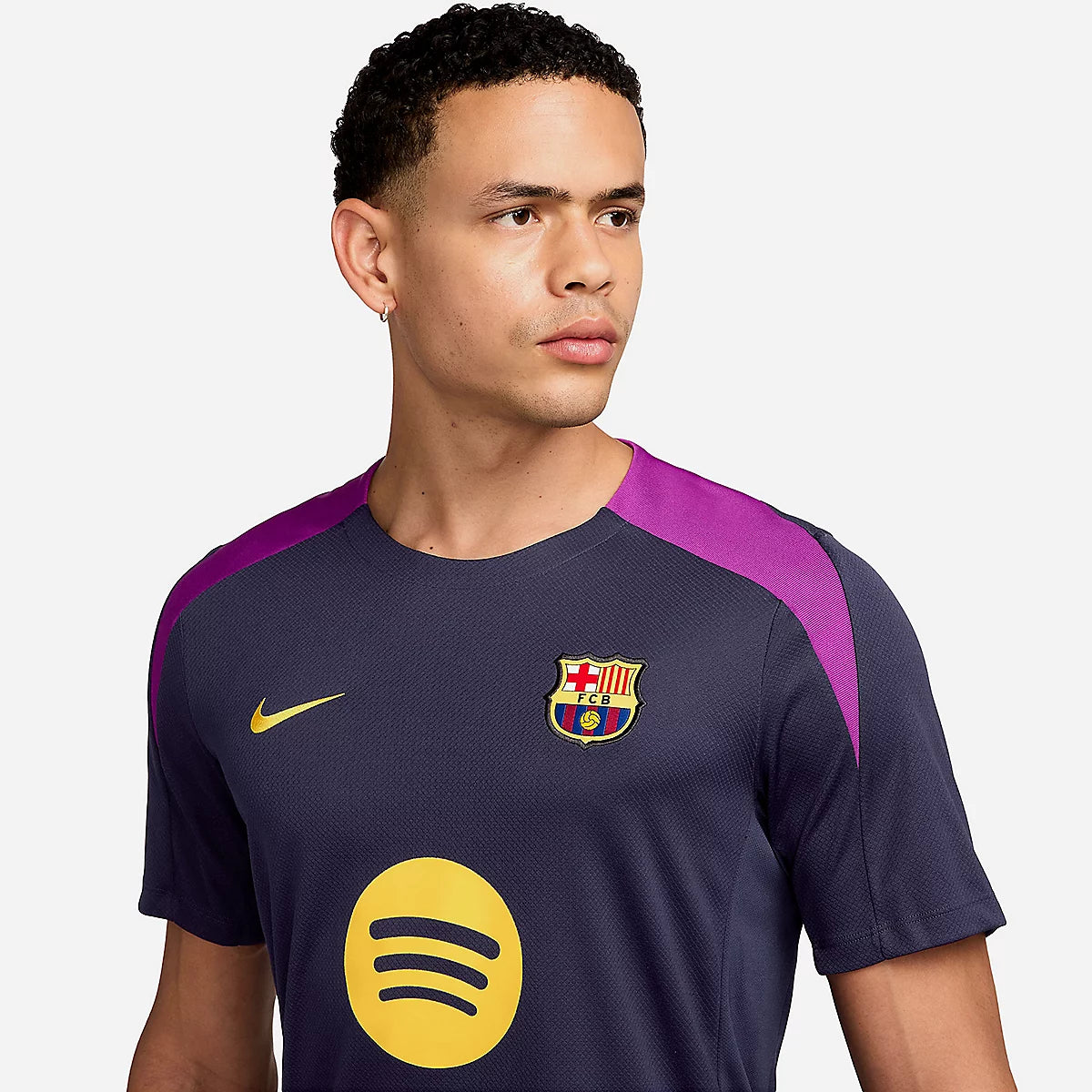 MAILLOT D'ENTRAINEMENT FC BARCELONE BLEU MARINE 25/26