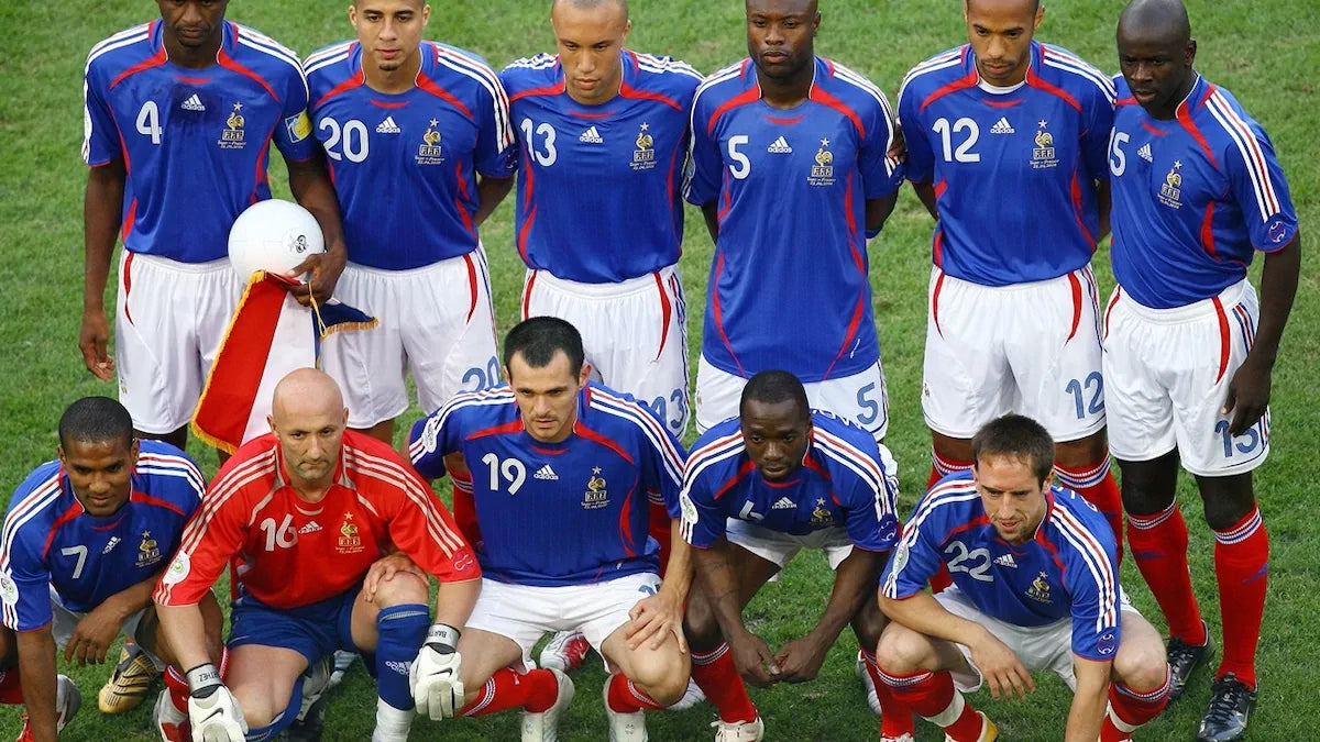MAILLOT DOMICILE FRANCE 2006