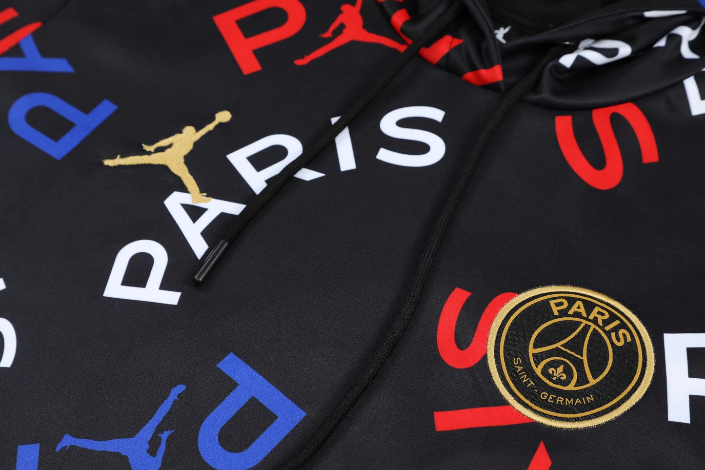 SWEAT À CAPUCHE PSG NOIR
