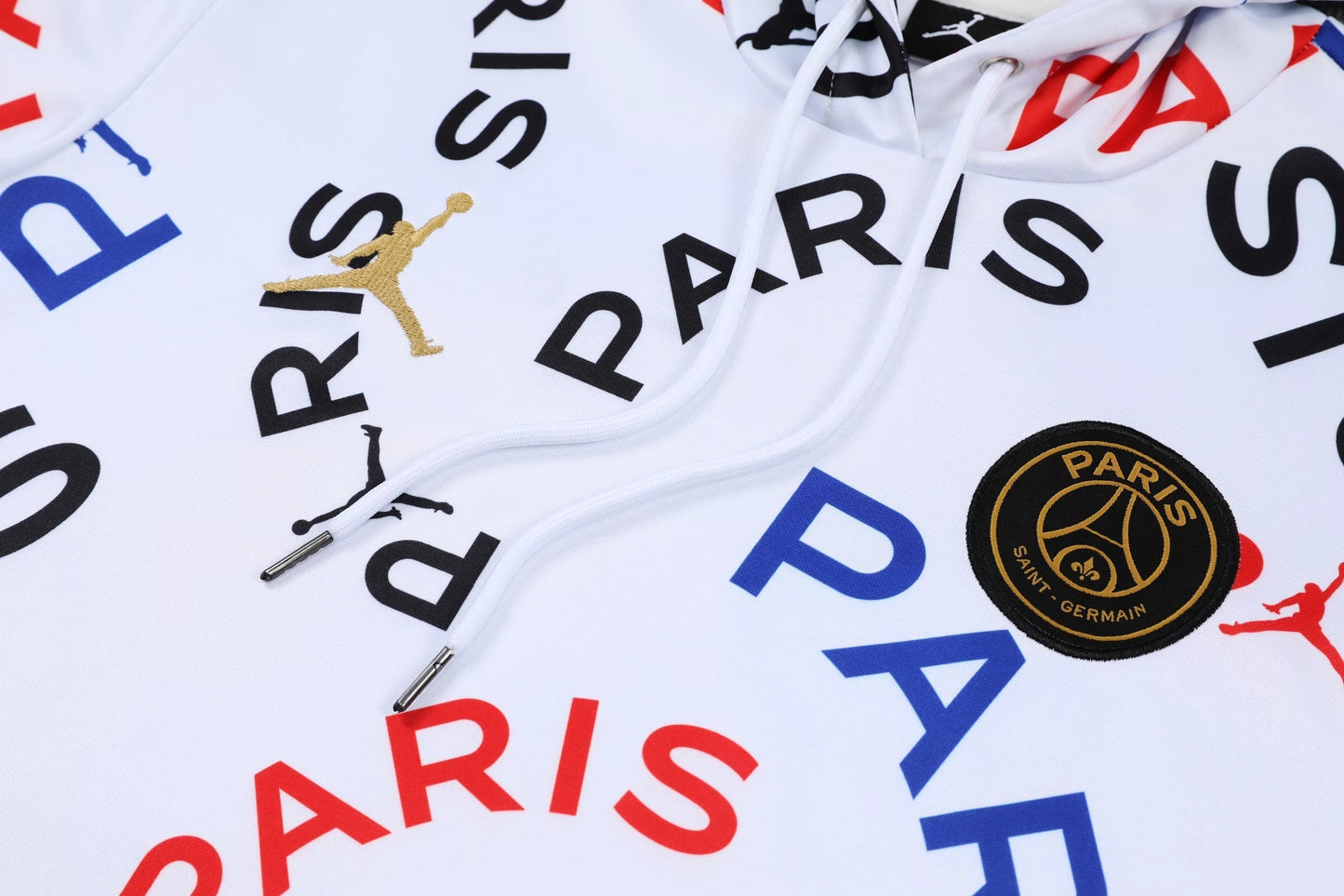 SWEAT À CAPUCHE PSG BLANC