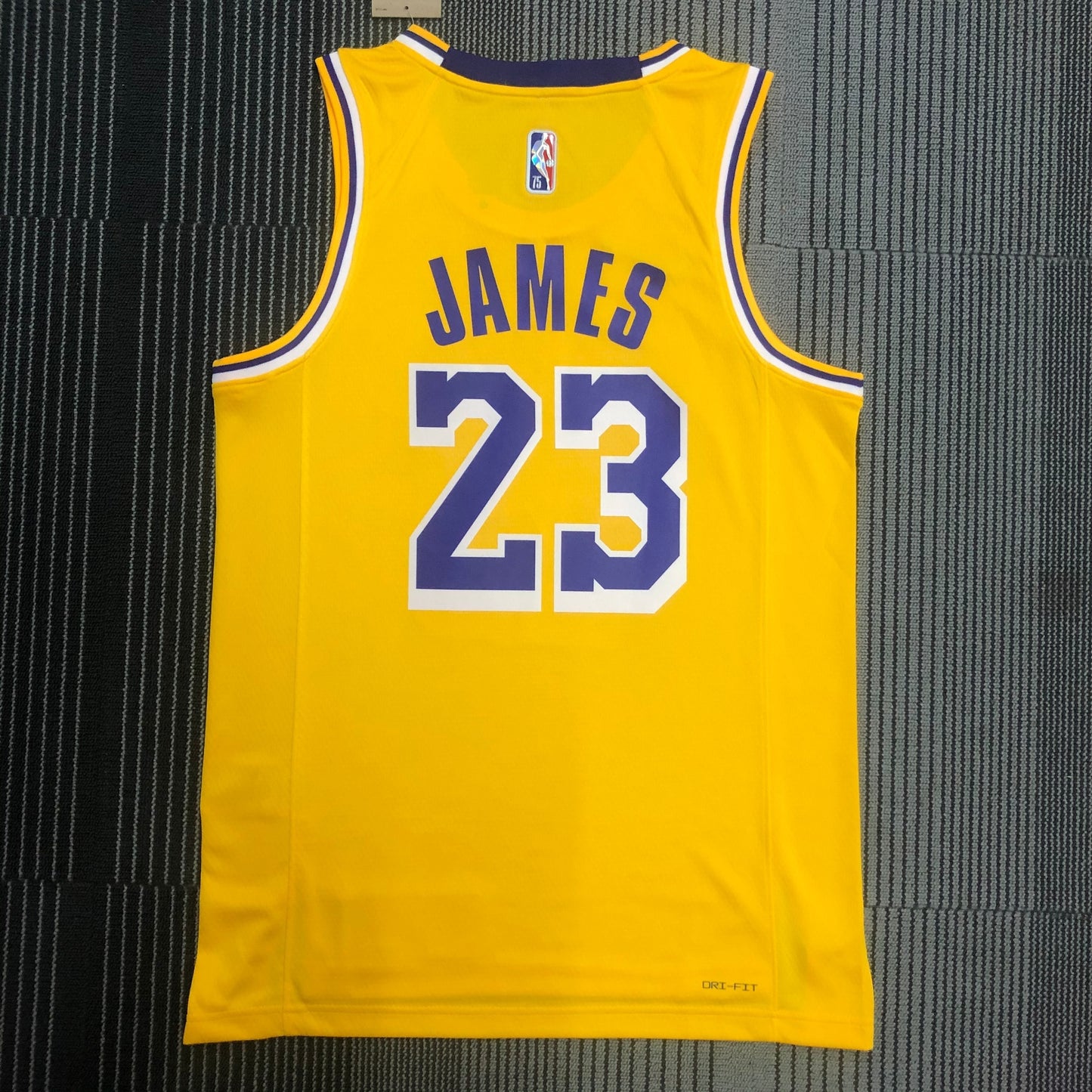 MAILLOT ICON LOS ANGELES LAKERS 75EME ANNIVERSAIRE LEBRON JAMES
