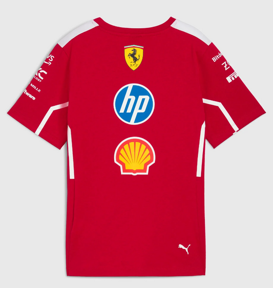 T-SHIRT SCUDERIA FERRARI 2025