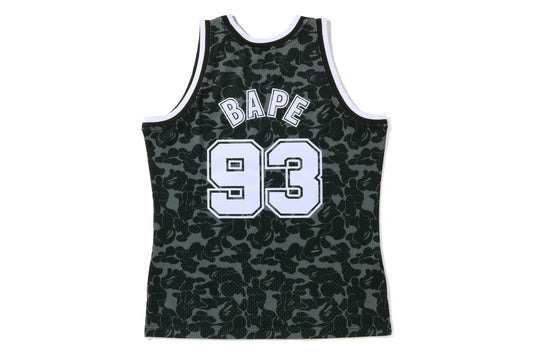 MAILLOT BAPE×M&N BROOKLYN NETS NOIR
