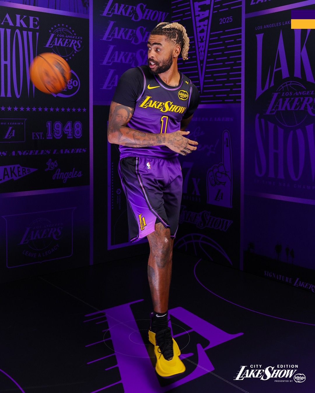 MAILLOT CITY LOS ANGELES LAKERS 24/25