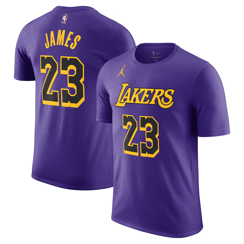 T-SHIRT STATEMENT LOS ANGELES LAKERS LEBRON JAMES