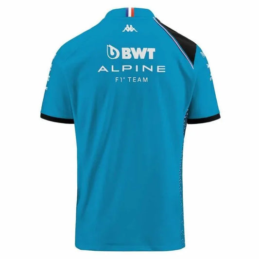 POLO PILOTE ALPINE BLEU 2023