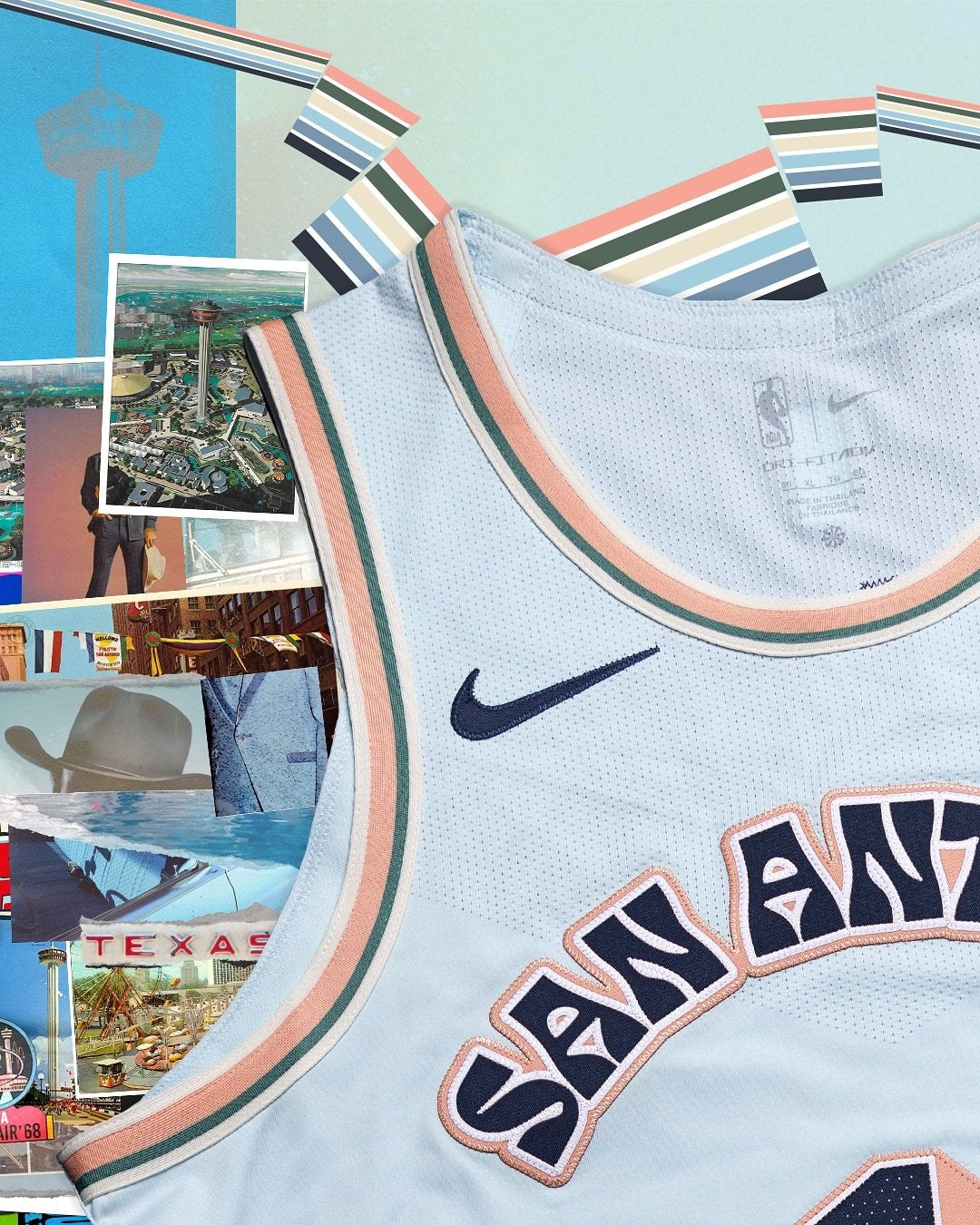 MAILLOT CITY SAN ANTONIO SPURS 24/25