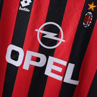 MAILLOT DOMICILE AC MILAN 95/96
