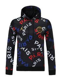 SWEAT À CAPUCHE PSG NOIR