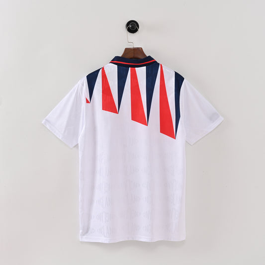 MAILLOT RÉTRO DOMICILE ANGLETERRE 92