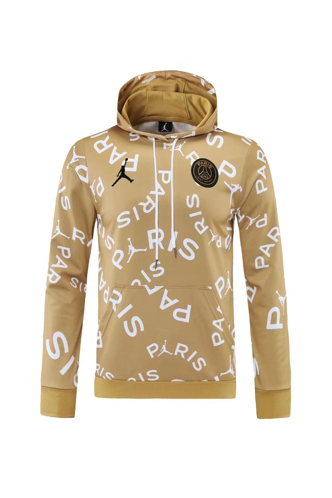 SWEAT À CAPUCHE PSG DORÉ