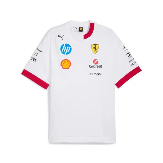 T-SHIRT SCUDERIA FERRARI 2025