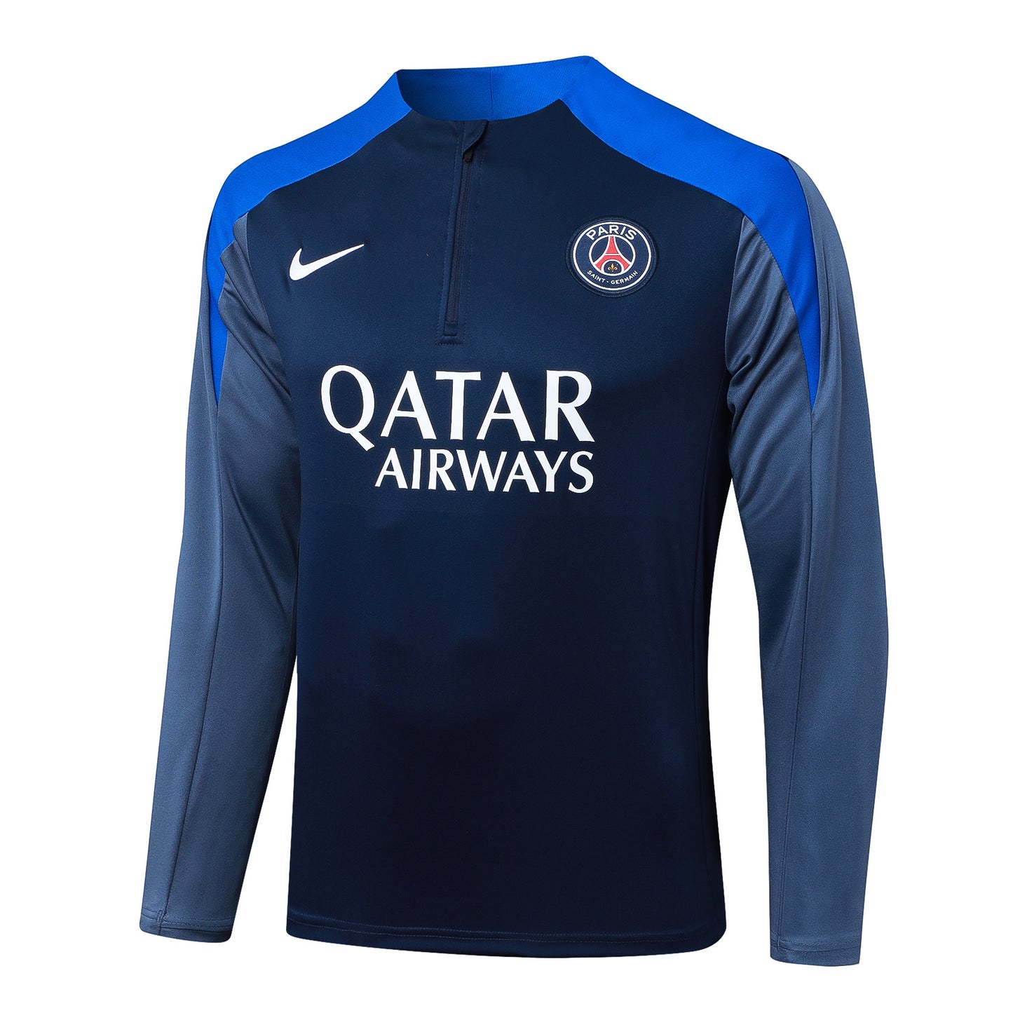 VESTE DE SURVETEMENT ENTRAINEMENT PSG BLEU 25/26