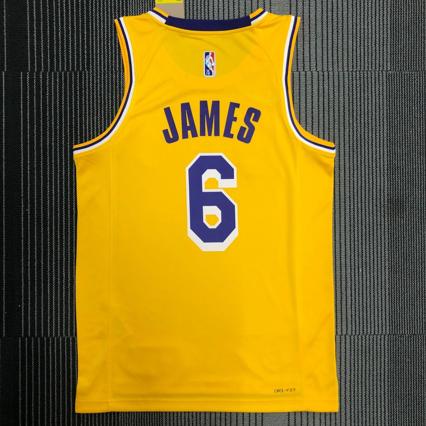 MAILLOT ICON LOS ANGELES LAKERS 75EME ANNIVERSAIRE LEBRON JAMES