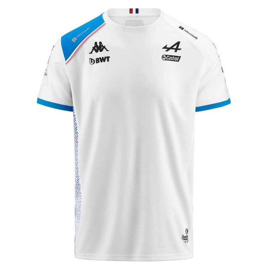 MAILLOT PILOTE ALPINE BLANC 2023