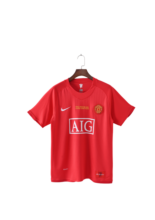 MAILLOT DOMICILE MANCHESTER UNITED 07/08