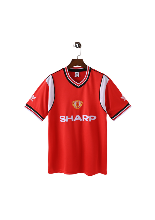 MAILLOT DOMICILE MANCHESTER UNITED 84/85