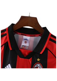 MAILLOT DOMICILE AC MILAN 98/99