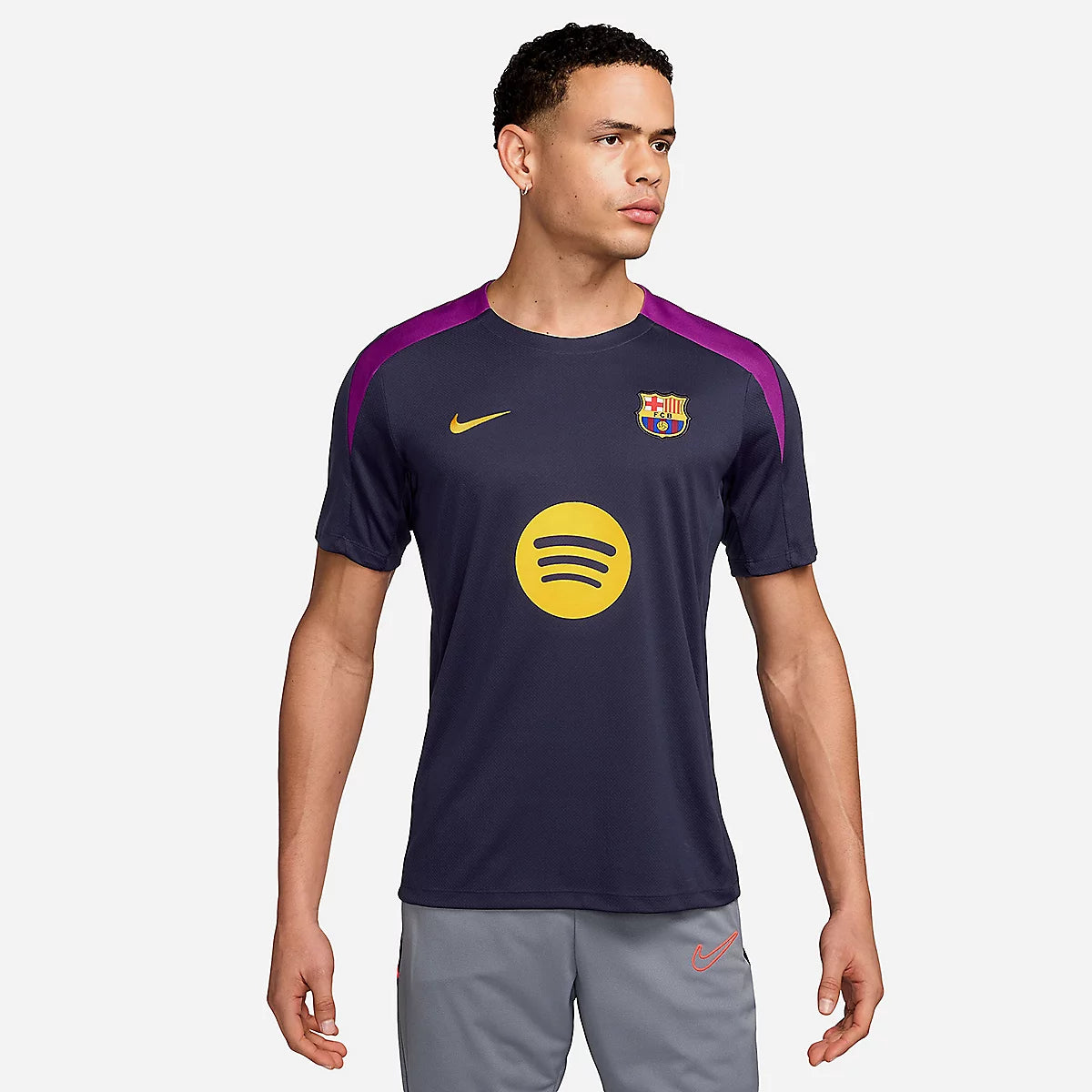 MAILLOT D'ENTRAINEMENT FC BARCELONE BLEU MARINE 25/26