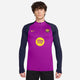 VESTE DE SURVETEMENT FC BARCELONE VIOLET MANCHES LONGUES 25/26