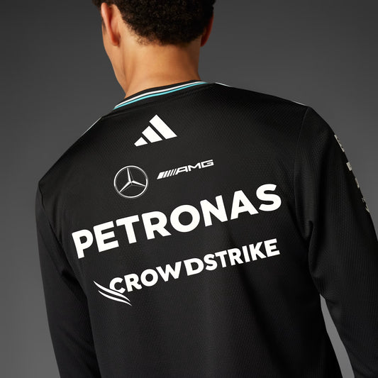 MAILLOT PILOTE MERCEDES 2025 MANCHES LONGUES