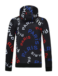 SWEAT À CAPUCHE PSG NOIR