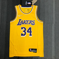 MAILLOT ICON LOS ANGELES LAKERS 75EME ANNIVERSAIRE SHAQUILLE O'NEAL