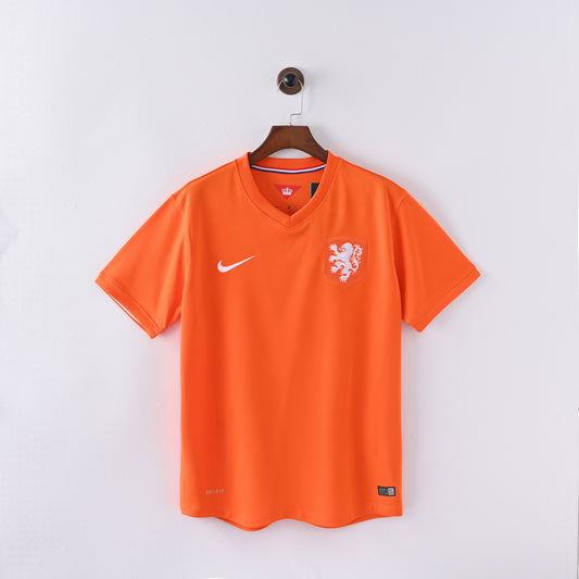 MAILLOT RÉTRO DOMICILE PAYS-BAS 2014