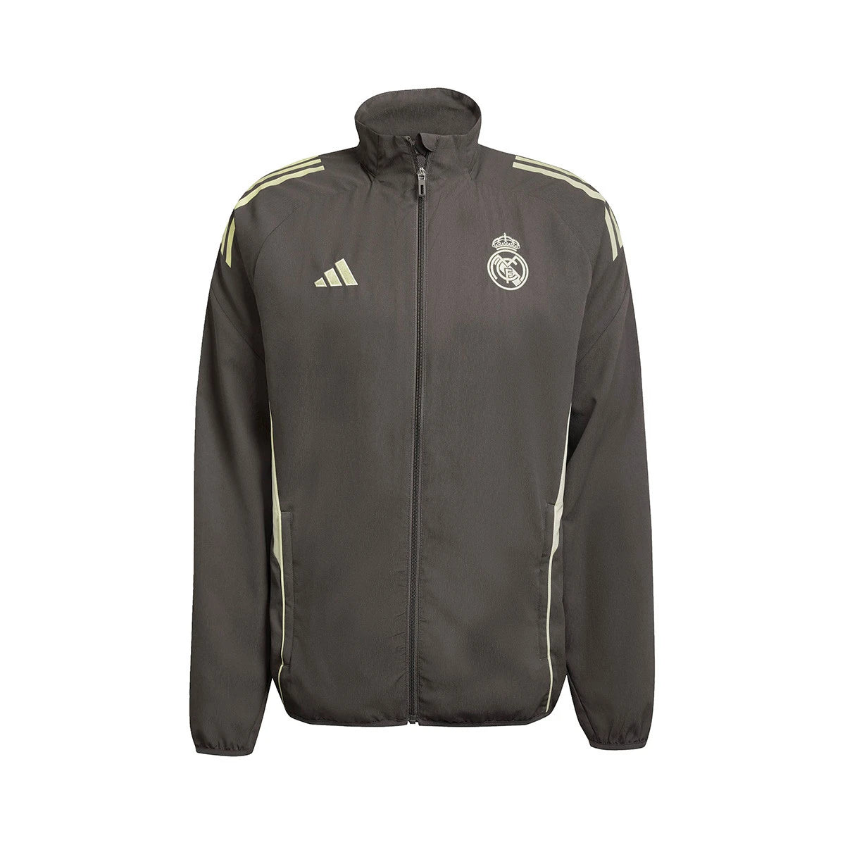 VESTE DE SURVETEMENT REAL MADRID NOIRE 25/26
