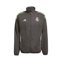 VESTE DE SURVETEMENT REAL MADRID NOIRE 25/26