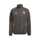 VESTE DE SURVETEMENT REAL MADRID NOIRE 25/26