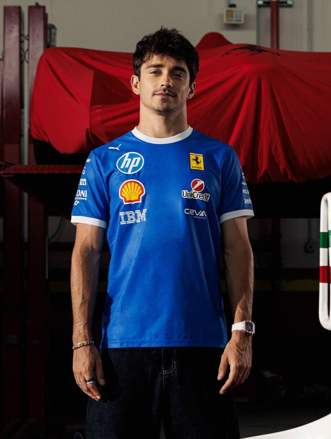 T-SHIRT SCUDERIA FERRARI 2025 MONZA EDITION
