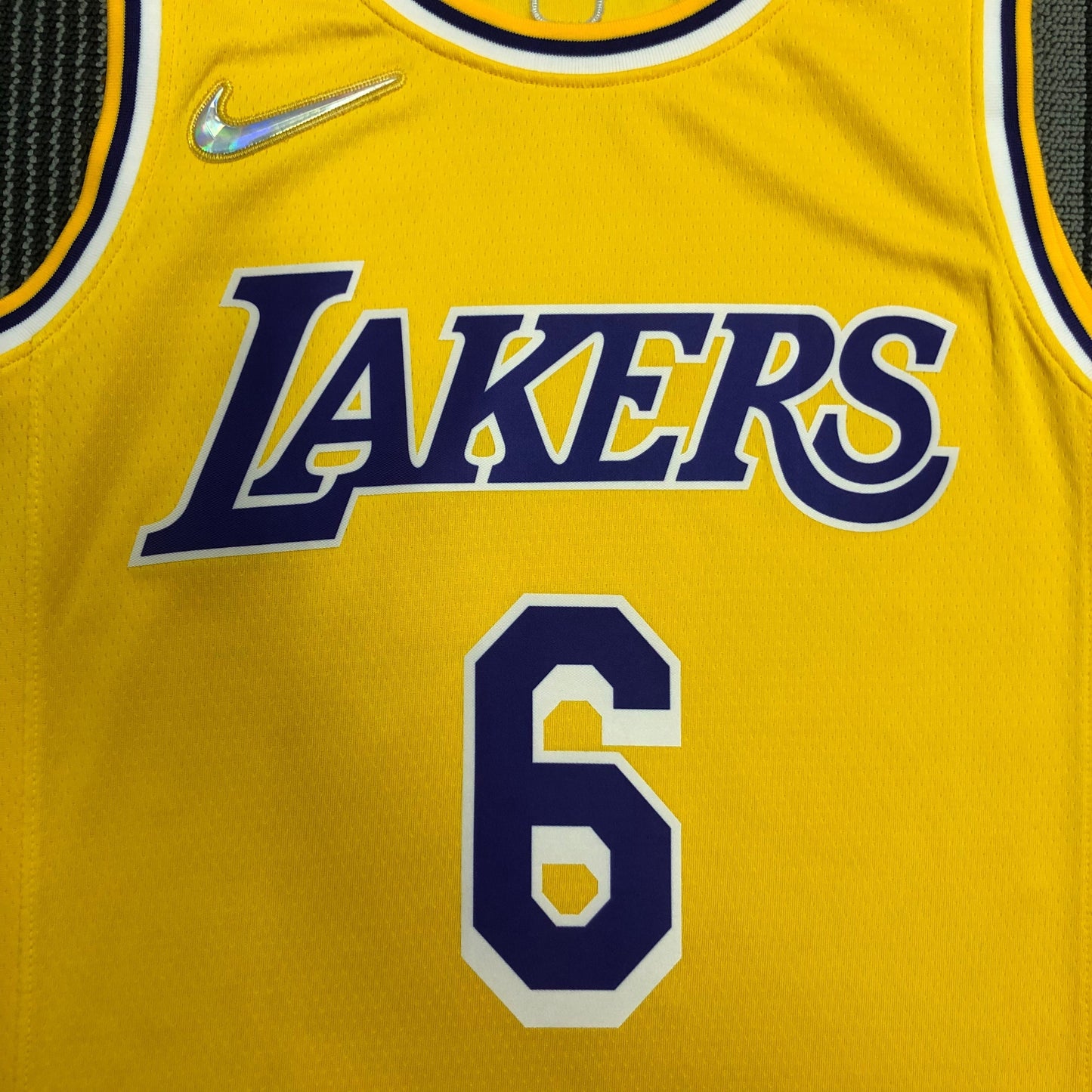 MAILLOT ICON LOS ANGELES LAKERS 75EME ANNIVERSAIRE LEBRON JAMES