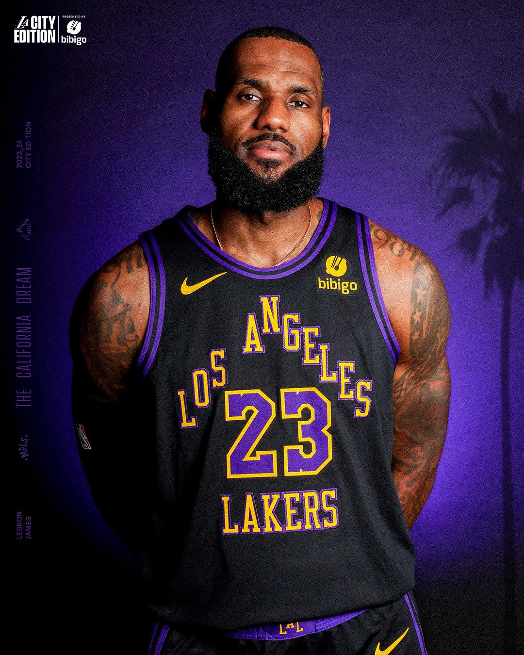 MAILLOT CITY LOS ANGELES LAKERS 23/24