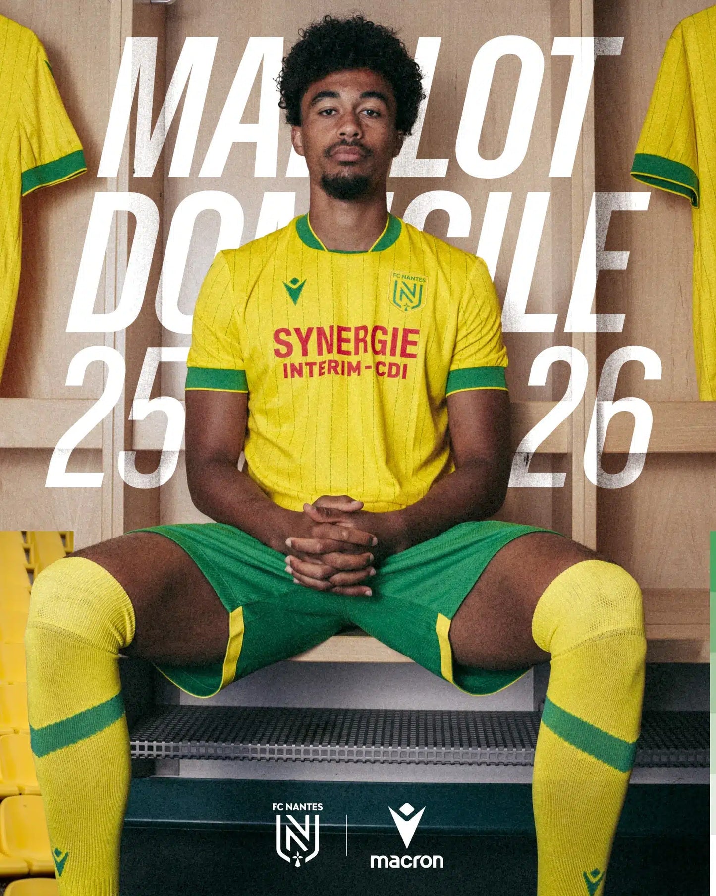 MAILLOT DOMICILE NANTES 25/26